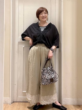 さかもってぃさん（レディース・163cm・40代）の夏コーディネート