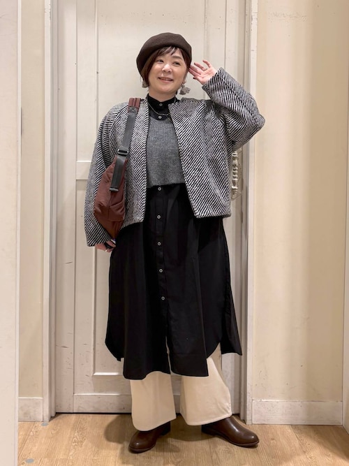 ノーカラーコクーンコート（ノーカラーコート）｜studio CLIP