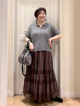 さかもってぃさん(レディース・163cm)の夏コーディネート
