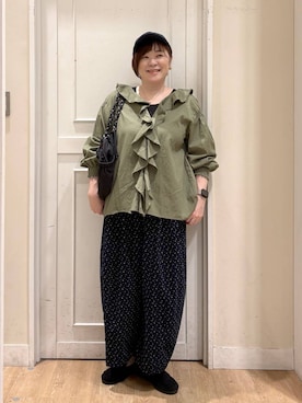 さかもってぃさん(レディース・163cm)の秋コーディネート