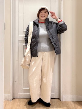 さかもってぃさん（レディース・163cm）の冬コーディネート