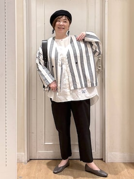 さかもってぃさん（レディース・163cm）の冬コーディネート