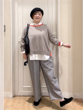 さかもってぃさん(レディース・163cm)の秋コーディネート
