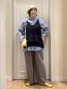 さかもってぃさん（レディース・163cm）の春コーディネート