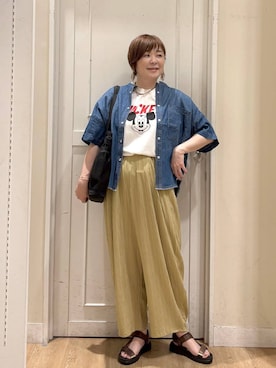 さかもってぃさん(レディース・163cm)の夏コーディネート