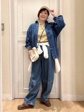 さかもってぃさん（レディース・163cm・40代）の秋コーディネート
