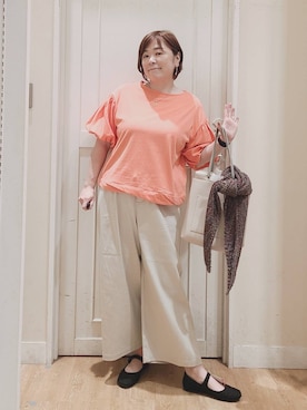 さかもってぃさん（レディース・164cm）の夏コーディネート