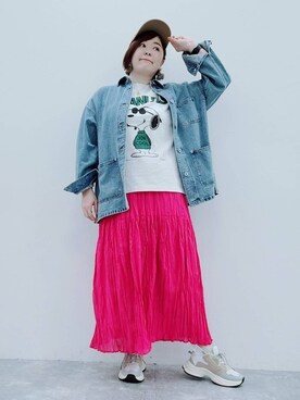 さかもってぃさん（レディース・164cm）の夏コーディネート