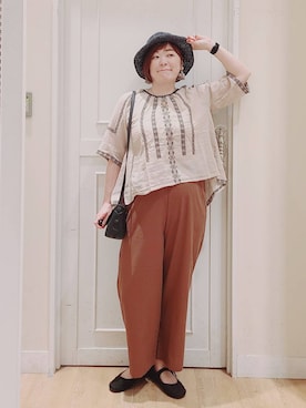 「natural by clip_studio CLIP」｜「アイテム（その他シューズ）」を使った、さかもってぃさん（レディース・164cm）の夏コーディネート