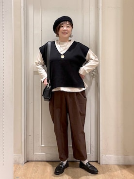 さかもってぃさん（レディース・163cm）の春コーディネート