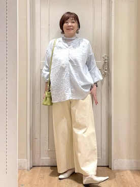 さかもってぃさん（レディース・163cm）の春コーディネート