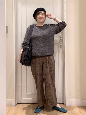 さかもってぃさん(レディース・163cm)の秋コーディネート