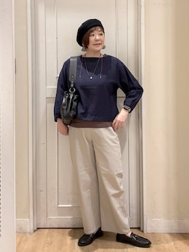 さかもってぃさん(レディース・163cm)の春コーディネート