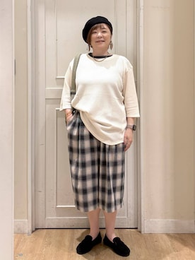 さかもってぃさん（レディース・163cm）の夏コーディネート