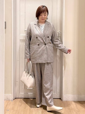 さかもってぃさん（レディース・163cm）の冬コーディネート