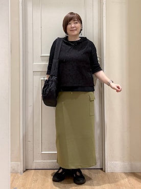 「アイテム（サンダル）」を使った、さかもってぃさん（レディース・163cm・40代）の夏コーディネート