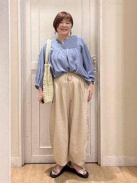 さかもってぃさん（レディース・163cm）の夏コーディネート