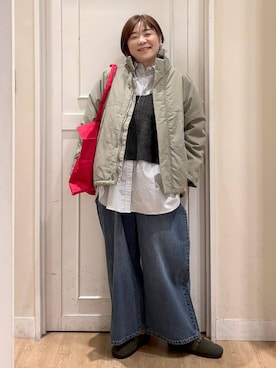 「アイテム（シューズ）」を使った、さかもってぃさん（レディース・163cm・40代）の秋コーディネート