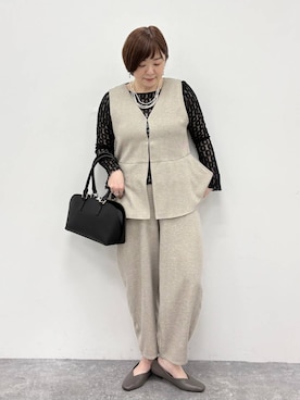 さかもってぃさん(レディース・163cm)の冬コーディネート