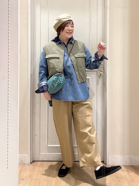 さかもってぃさん(レディース・163cm)の秋コーディネート