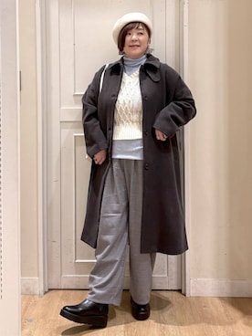 さかもってぃさん（レディース・163cm）の冬コーディネート