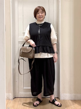 さかもってぃさん（レディース・163cm）の春コーディネート