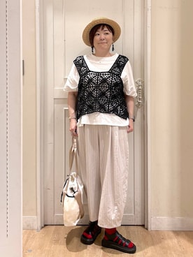 さかもってぃさん(レディース・163cm)の夏コーディネート