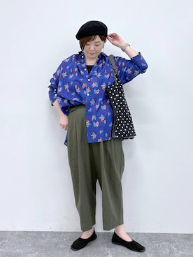 さかもってぃさん（レディース・163cm）の春コーディネート