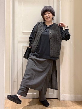 さかもってぃさん（レディース・163cm）の秋コーディネート