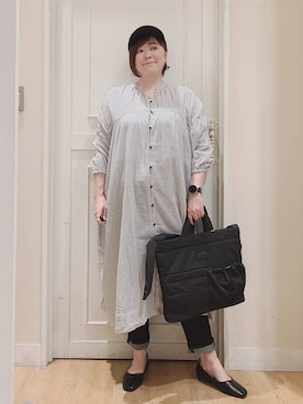「アイテム（ワンピース/ドレス）」を使った、さかもってぃさん（レディース・164cm・40代）の夏コーディネート