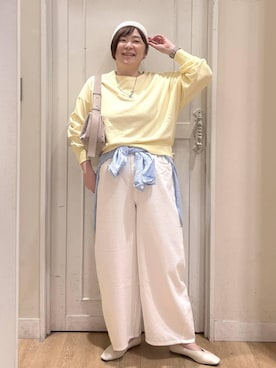 「studio CLIP（スタディオクリップ）のアイテム」を使った、さかもってぃさん（レディース・163cm）の冬コーディネート