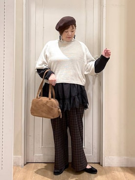 さかもってぃさん(レディース・163cm)の秋コーディネート