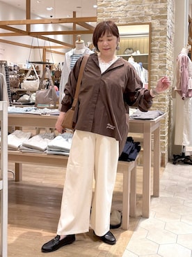 さかもってぃさん（レディース・163cm）の春コーディネート