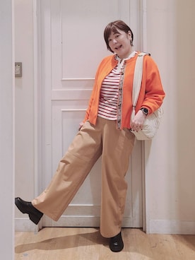 さかもってぃさん（レディース・164cm）の秋コーディネート