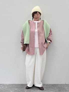 さかもってぃさん（レディース・163cm）の冬コーディネート