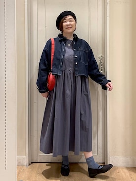 さかもってぃさん（レディース・163cm）の春コーディネート