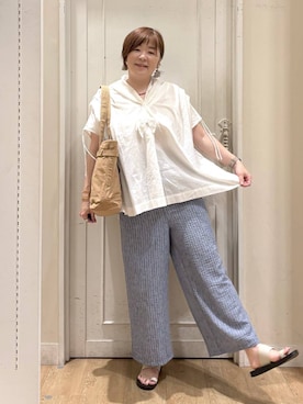 さかもってぃさん(レディース・163cm)の夏コーディネート