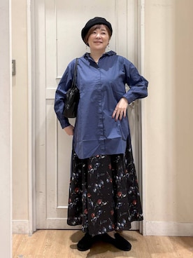 さかもってぃさん(レディース・163cm)の秋コーディネート