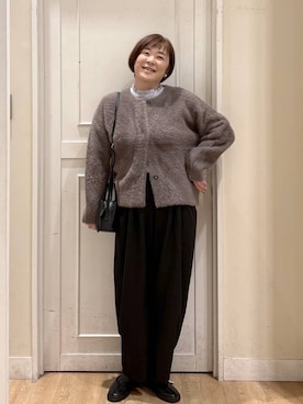 「studio CLIP（スタディオクリップ）のアイテム」を使った、さかもってぃさん（レディース・163cm）の冬コーディネート