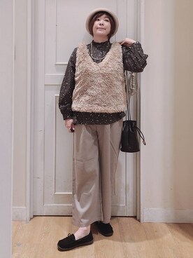 さかもってぃさん（レディース・164cm）の秋コーディネート