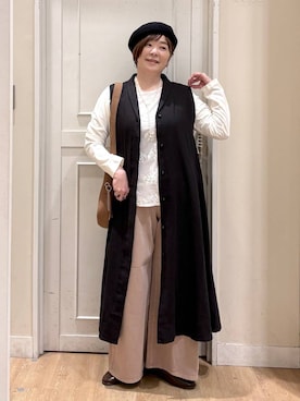 さかもってぃさん（レディース・163cm）の冬コーディネート