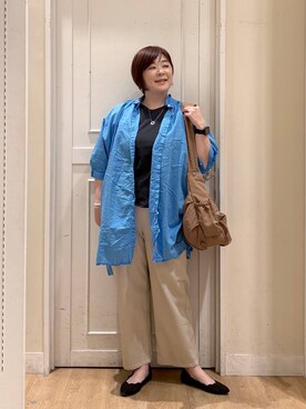 さかもってぃさん（レディース・163cm）の春コーディネート
