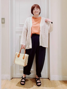 さかもってぃさん(レディース・164cm)の春コーディネート
