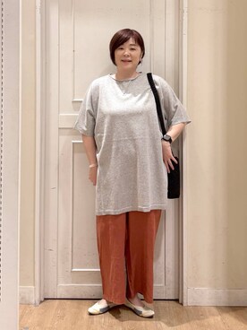さかもってぃさん（レディース・163cm）の春コーディネート
