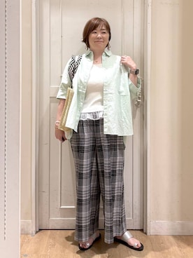 さかもってぃさん(レディース・163cm)の夏コーディネート