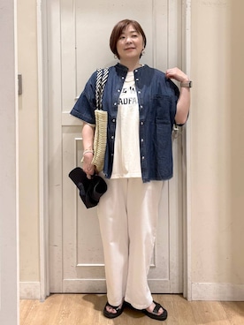 さかもってぃさん(レディース・163cm)の春コーディネート