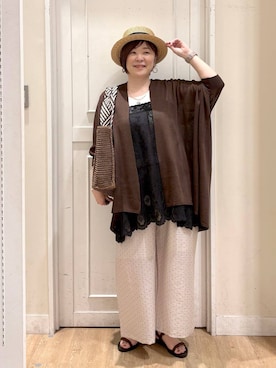 さかもってぃさん(レディース・163cm)の春コーディネート