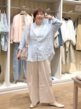 さかもってぃさん(レディース・163cm)の春コーディネート