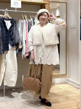 さかもってぃさん(レディース・163cm)の秋コーディネート