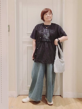 さかもってぃさん（レディース・164cm）の夏コーディネート